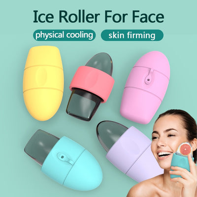 Silicone Ice Face Roller – De-Puff & Glow Instantly